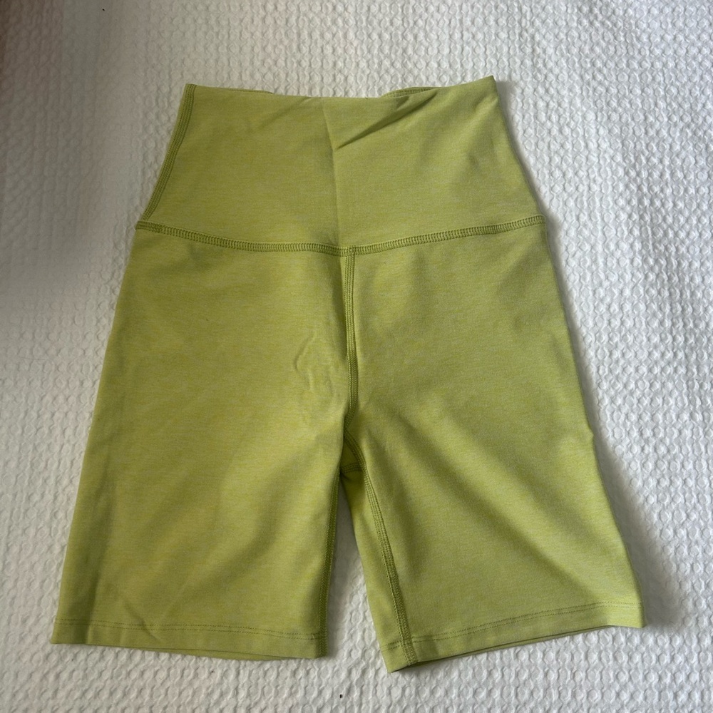 Beyond Yoga x Peloton Light Green Women's Bike Shorts